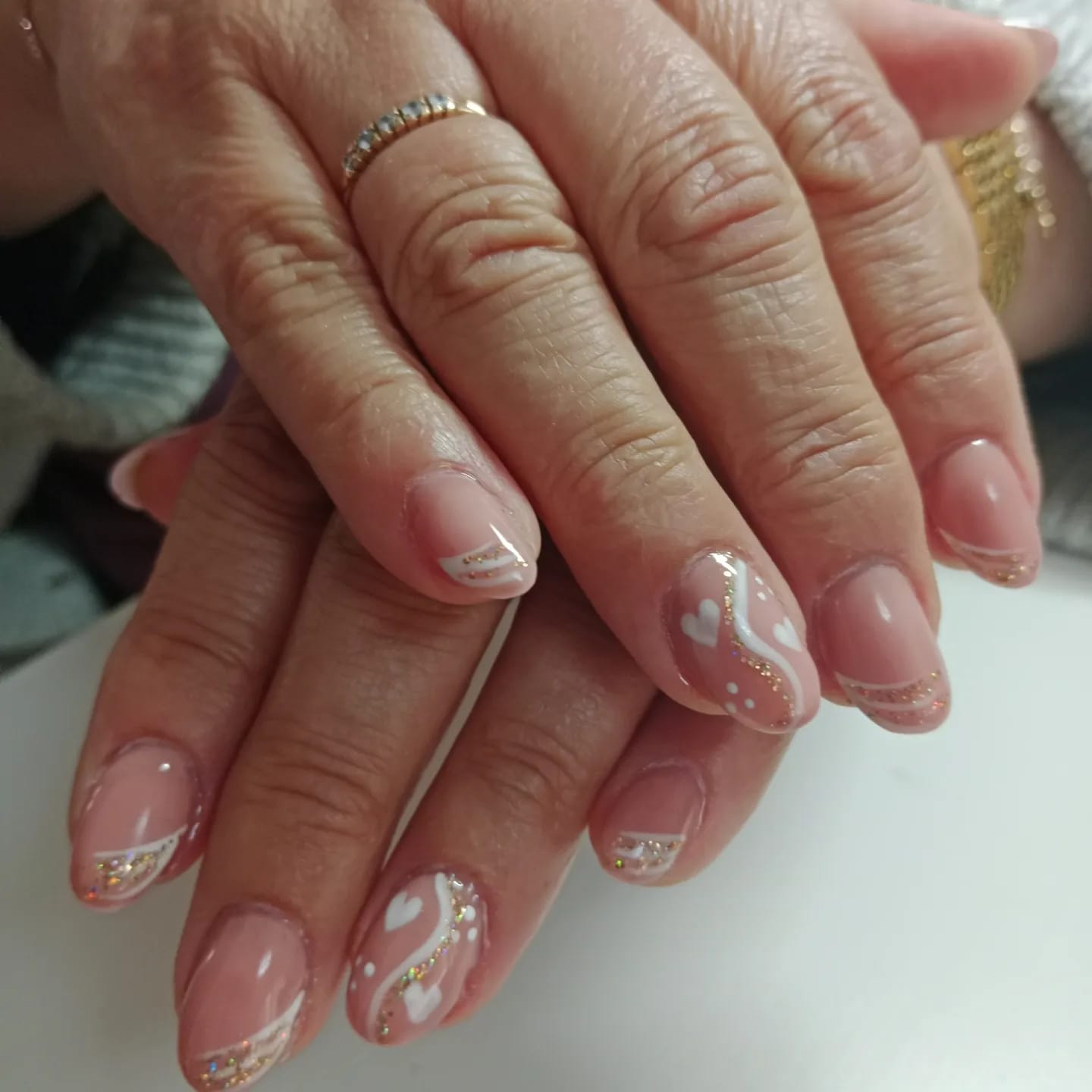 Semipermanente con diseño en Havana Nails